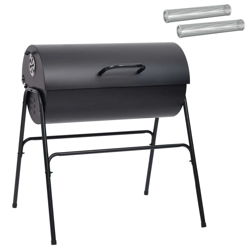 Griglia da Esterno 3 pcs 80 x 73 x 90 cm Nero Metallo 3443019