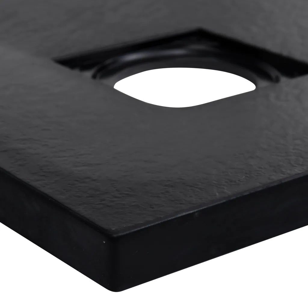Piatto Doccia in SMC Nero 90x90 cm