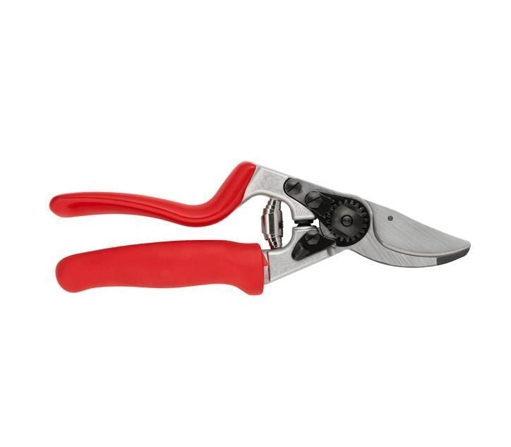 FELCO F10 Forbici da potatura per mancini con manico rotante lama in acciaio temprato taglio fino a 25 mm colore Rosso