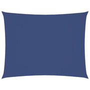 Parasole a vela | Telo Ombra | Vela da ombra Oxford Rettangolare 3x6 m Blu