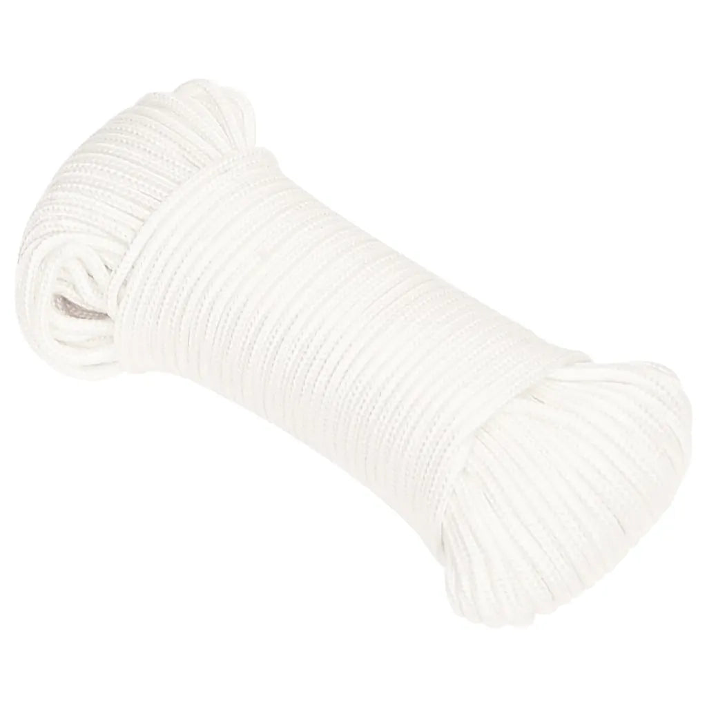 Corda per barca Completamente Bianca 4 mm 25 m in Polipropilene 152539