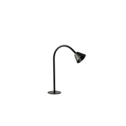 LILY 300 Lampada paletti muro nero 24V