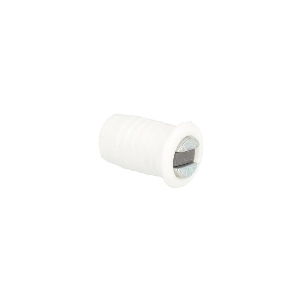 Chiusure magnetiche ad incasso - Ã˜ 8,5 mm. - bianco - 2 pz.