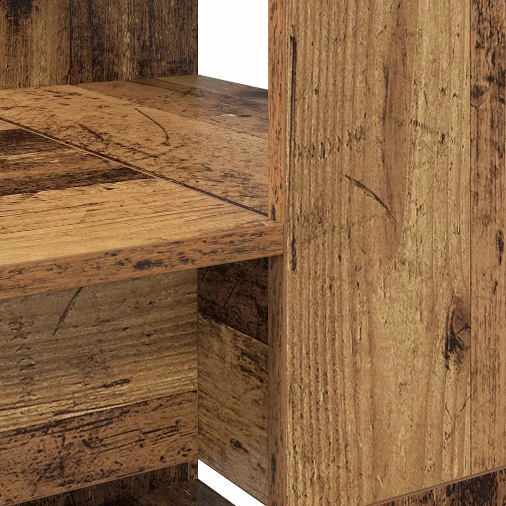 Scrivania | Tavolo da Ufficio Legno vecchio 113 x 54 x 120 cm Legno multistrato