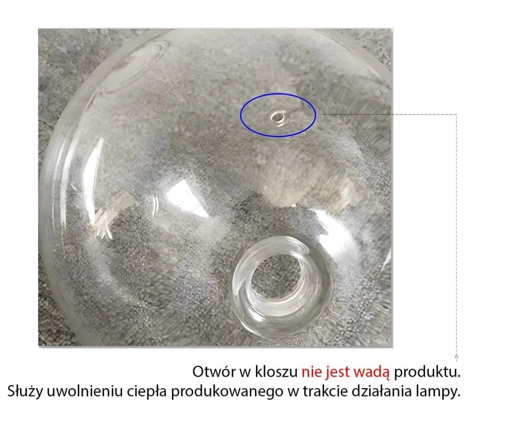Lampada Da Soffitto A Sospensione Con Sfera Di Vetro 20cm APP1684-1CP