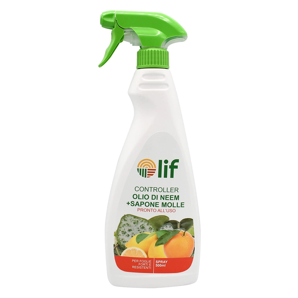 Controller Olio di Neem + Sapone Molle Spray Lif 500 ml
