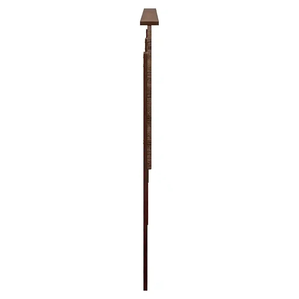 Testiera-Testata-Testiera Decorativa Rovere Marrone 200 cm Legno multistrato 858860