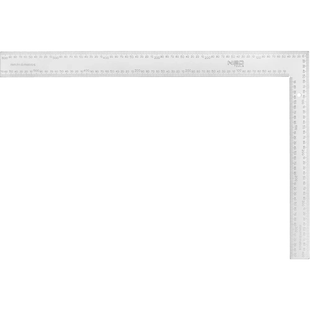 Topex 72-130 squadra in metallo- o- 600mm x 400mm ds