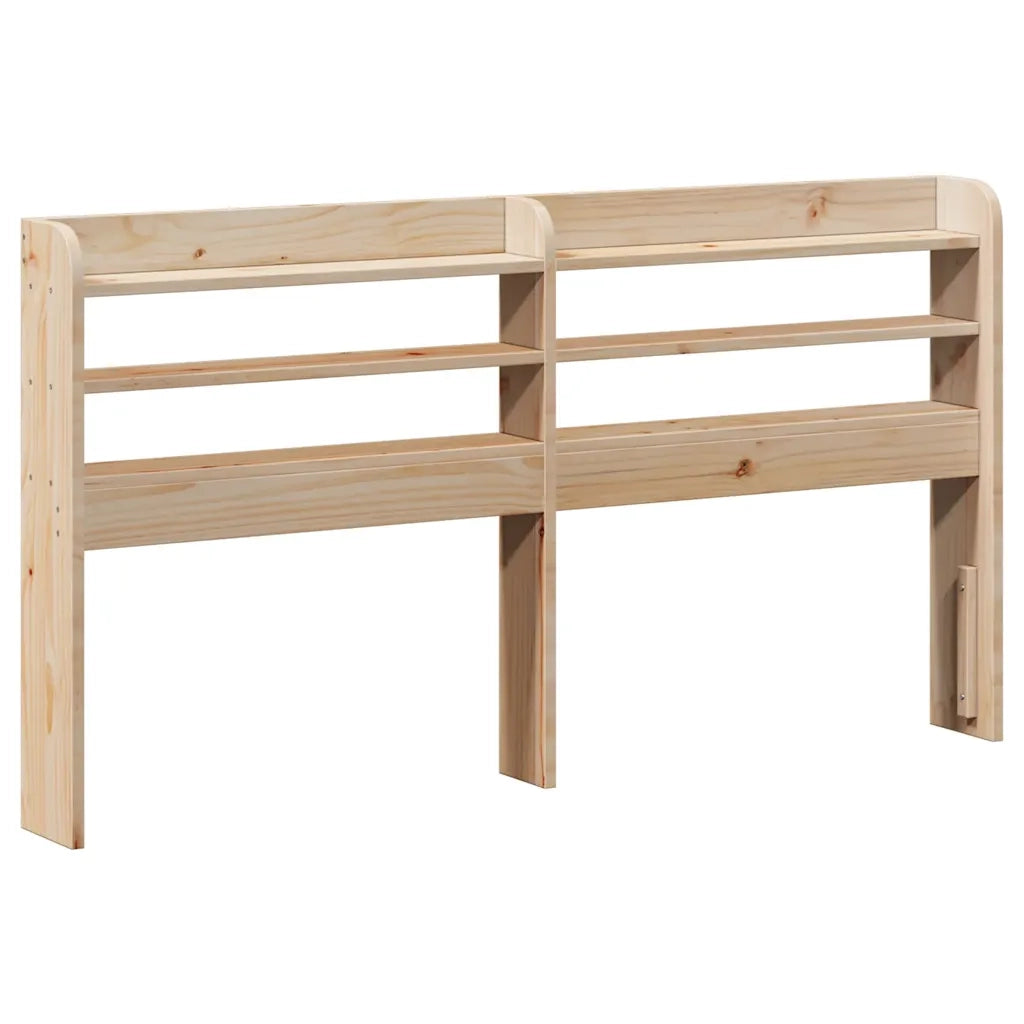 Giroletto con Testiera 140x200 cm in Legno Massello di Pino