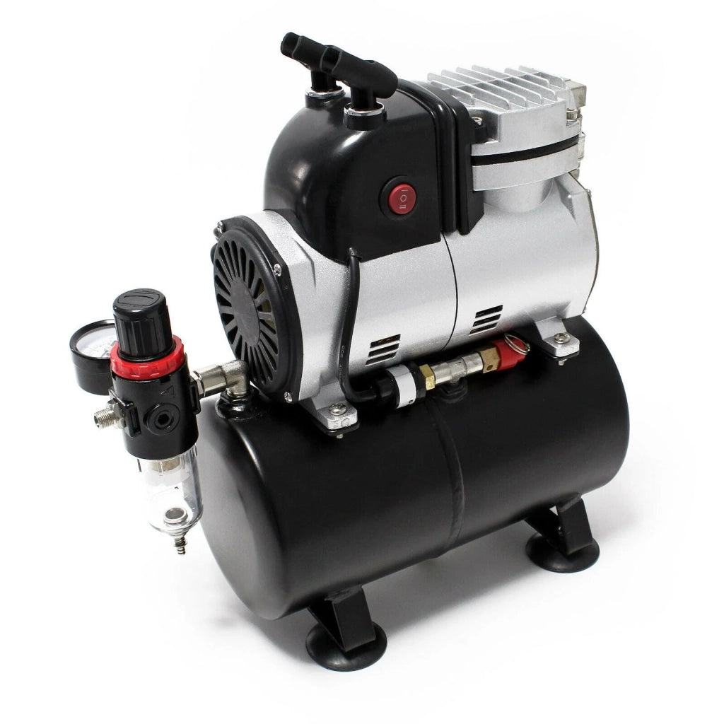 Compressore per aerografo serbatoio regolatore separatore d'acqua 16_0001728