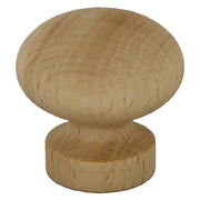POMOLO LEGNO ART. 101 mm 40 art.101A  noce chiaro- 25 pezzi  - BricoGo