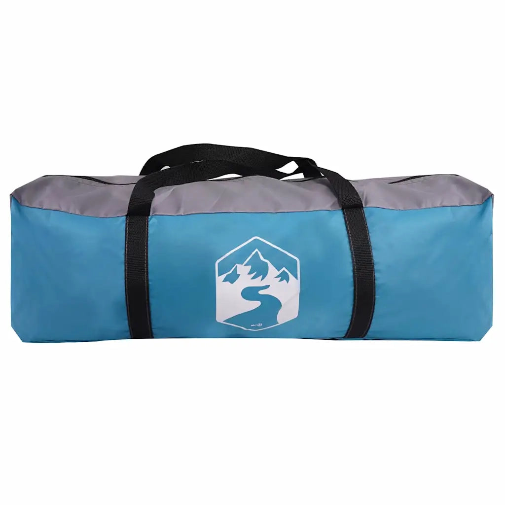 Tenda con tetto-Tenda da campeggio Blu 268 x 240 x 191 cm Poliestere