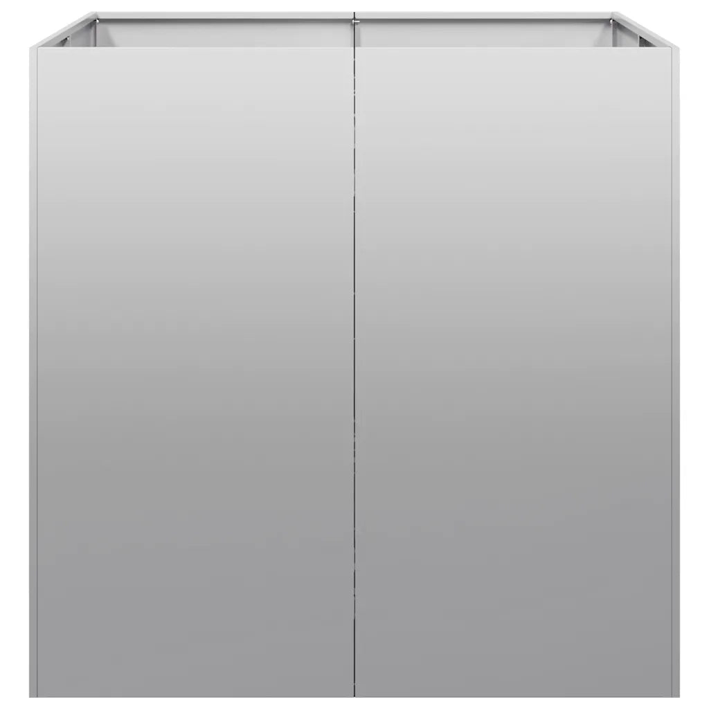 Fioriera 80x80x80 cm in Acciaio Zincato 860785