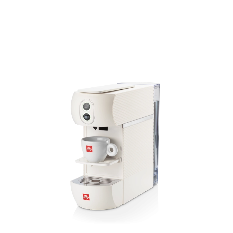 Illy easy macchina da caffè espresso a cialde e.s.e colore bianco