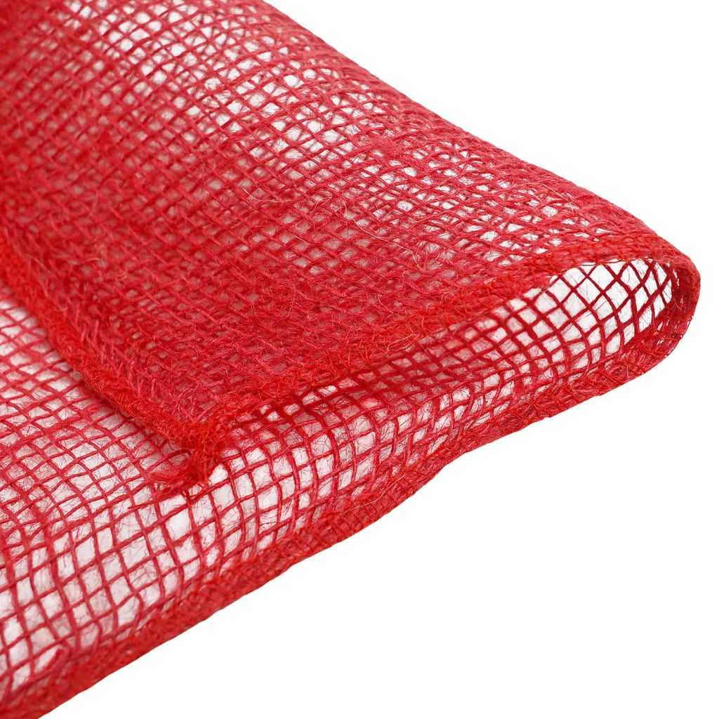 Rotolo di Juta 200 x 500 cm Rosso 42012066