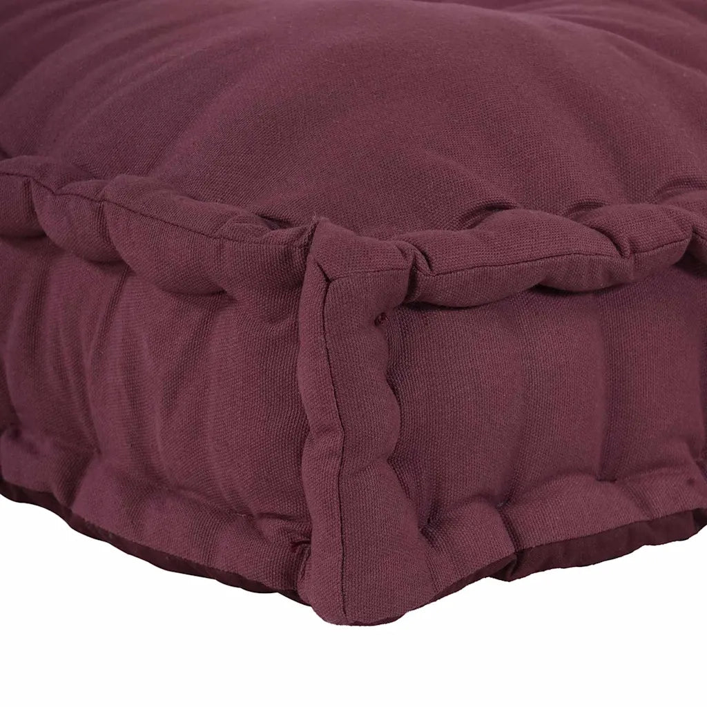 Cuscino per Divano Pallet Bordeaux 120 x 80 x 12 cm Tessuto 4019088
