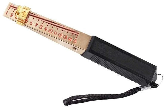 Strumento di misurazione di distacco con forma a forma di capelli - Misura 1-15 mm - Scala graduata per lettura facile - Ideale per verificare la pianità