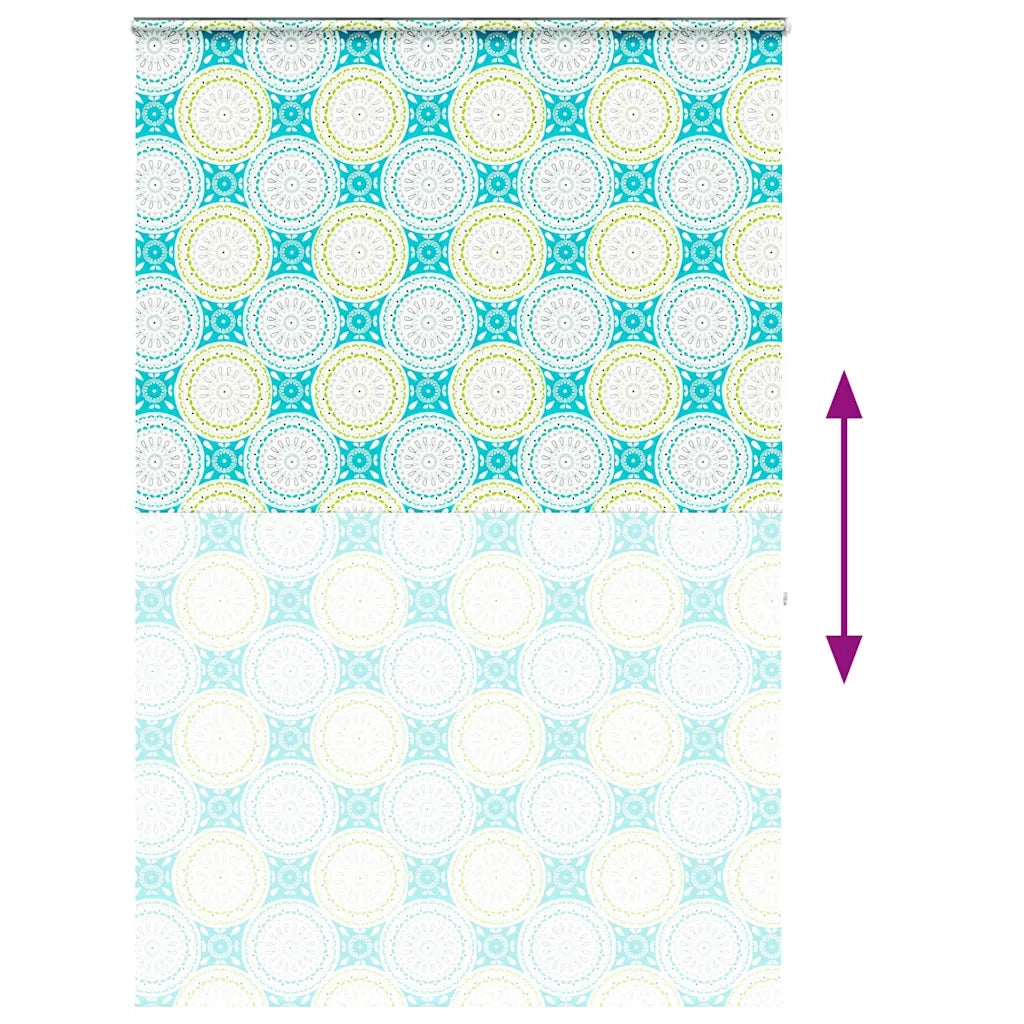 vidaXL Tenda a Rullo Doccia Cassonetto 150x240 cm Larghezza Tessuto