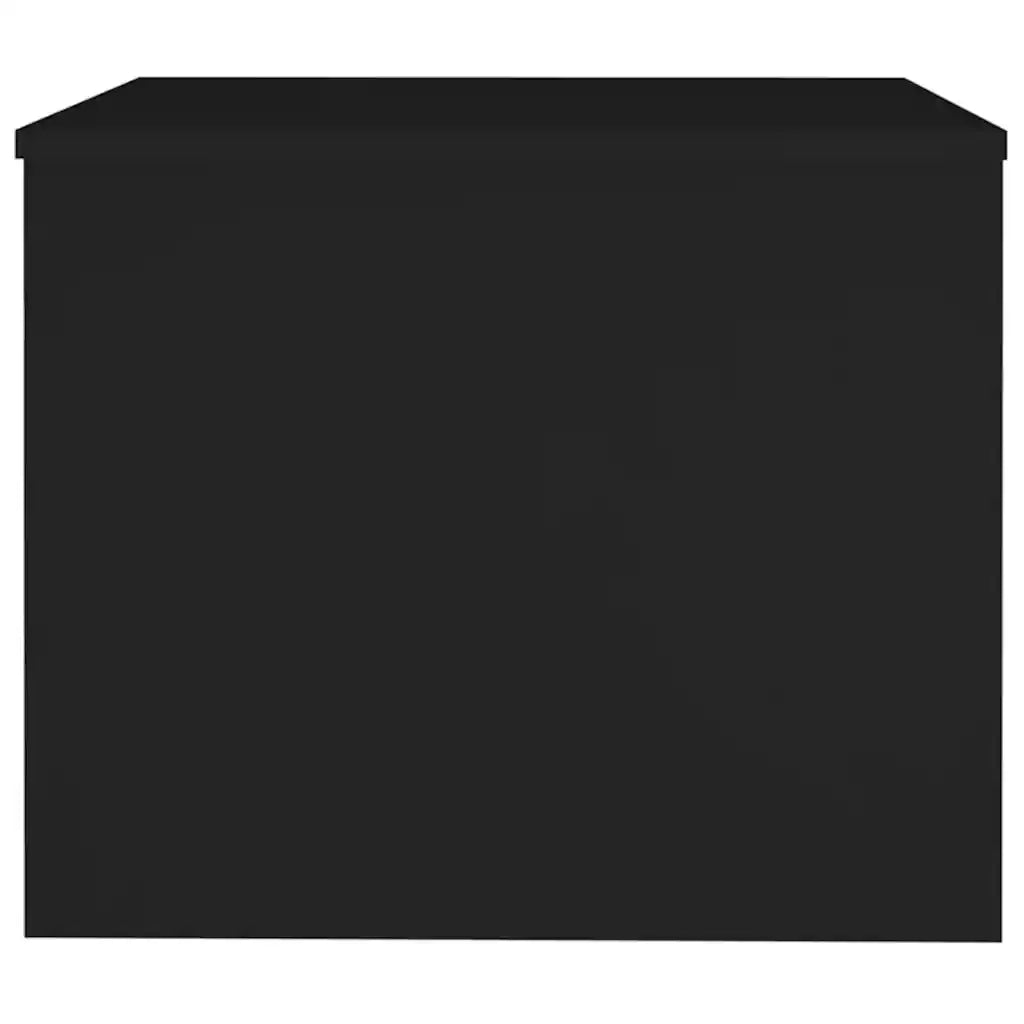 Tavolino da Salotto Nero 80x50x40 cm in Legno Multistrato 809657