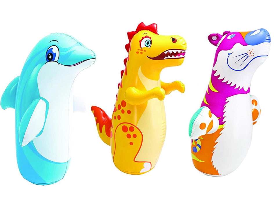 SEMPREIMPIEDI ANIMALI GONFIABILI  +3 ANNI  peso kg.0,33 (44669)    INTEX