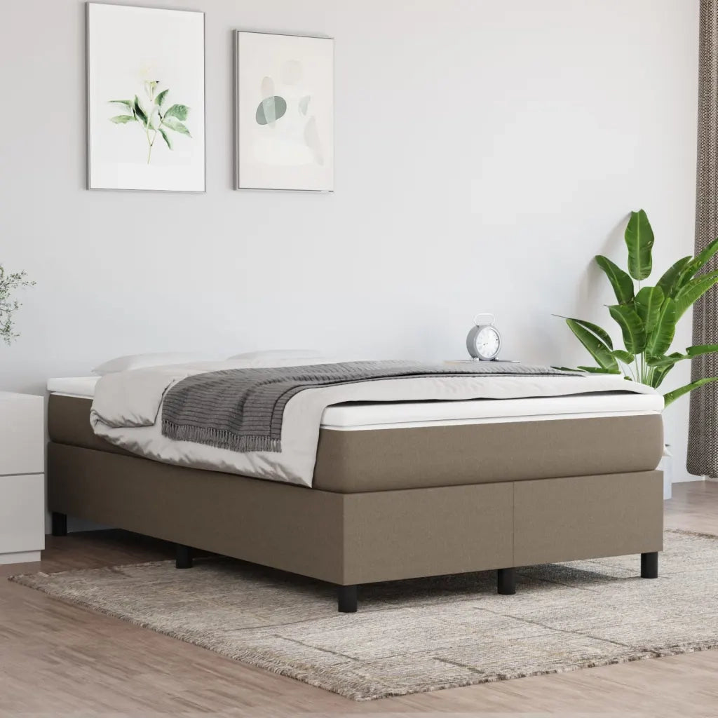 Giroletto senza Materasso Tortora 120x200 cm Tessuto