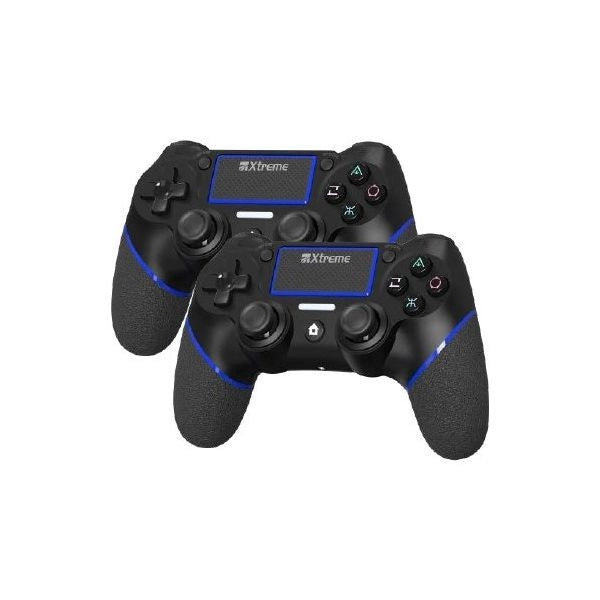 Gamepad xtreme 20001 playstation 4 combo 2 pad bt black