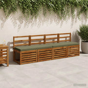 Cuscini per Panchina a 2 Pezzi VUGHT 2 pz 100% Poliestere 951227