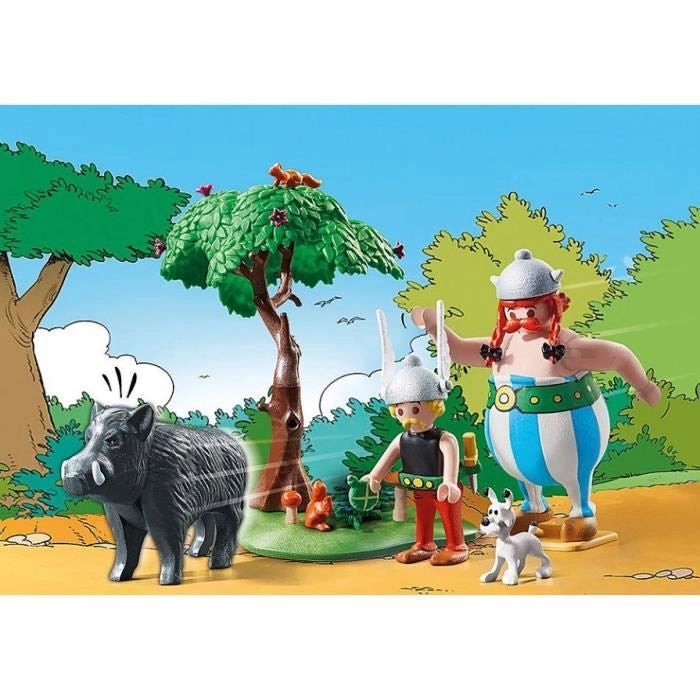 PLAYMOBIL - 71160 - Asterix: La caccia al cinghiale