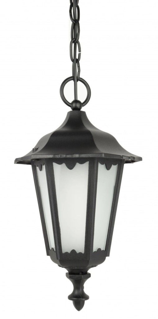 Lampada sospesa esterna Retro nera Ø21 1xE27 IP43 SU-MA
