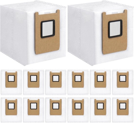 14 Set di sacchi aspiratore adatti per Eufy per Omni per E20/E25/E28 Robot - sacchi aspiratore - Sacchi aspiratore con grande capacità
