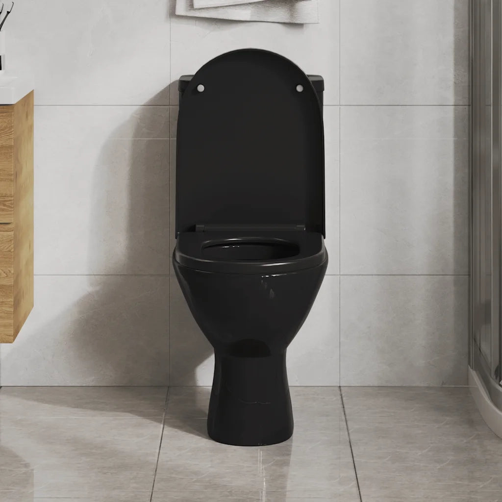 Copriwater Ammortizzato a Sgancio Rapido Nero CFW2156279