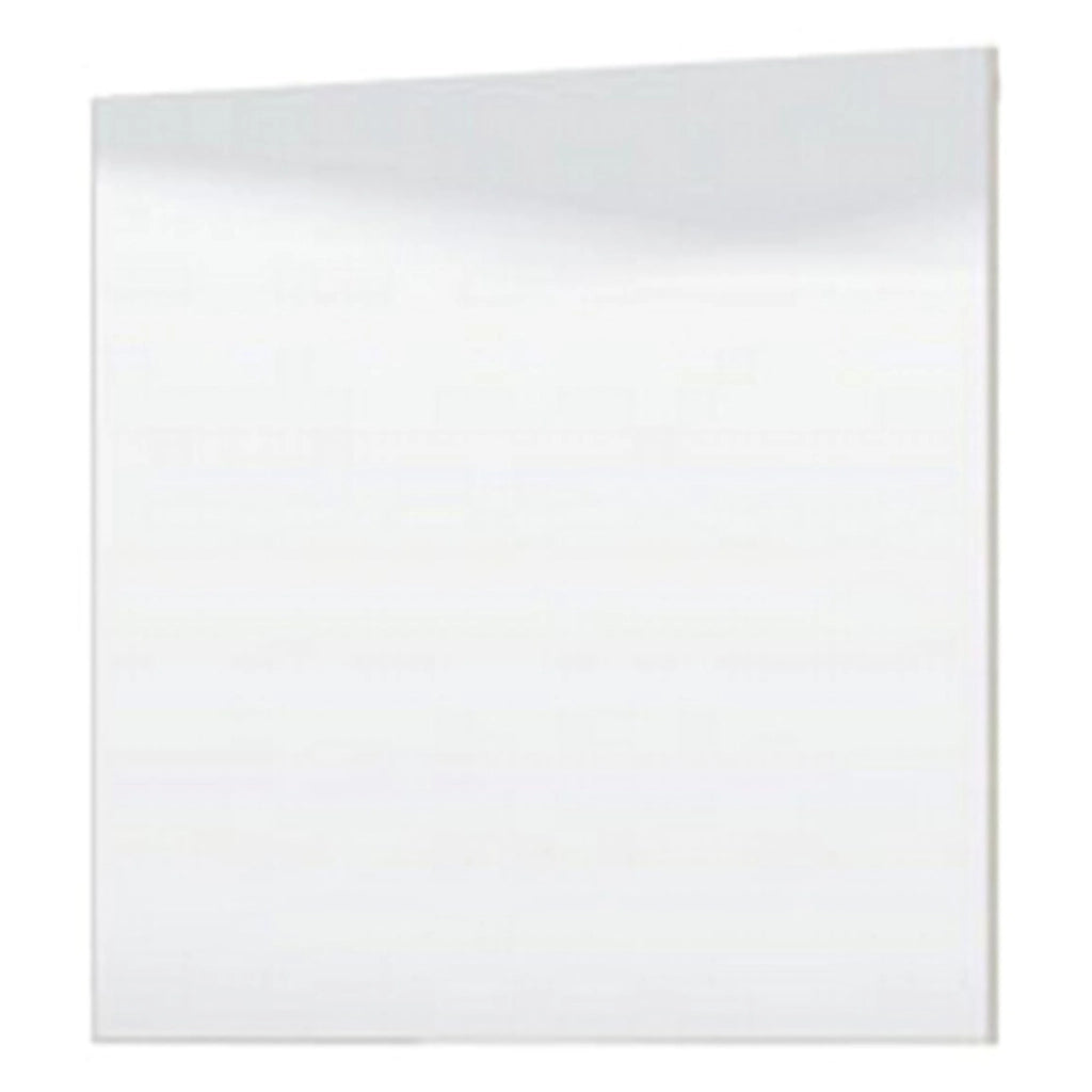 Rizzardi, Specchio kit Fissaggio a Muro Incluso, 76.5x76.5h cm Bianco