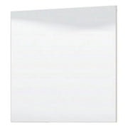 Rizzardi, Specchio kit Fissaggio a Muro Incluso, 76.5x76.5h cm Bianco