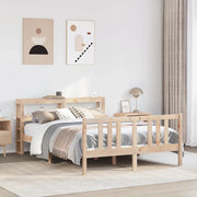 vidaXL Giroletto con Testiera 120x200 cm in Legno Massello di Pino