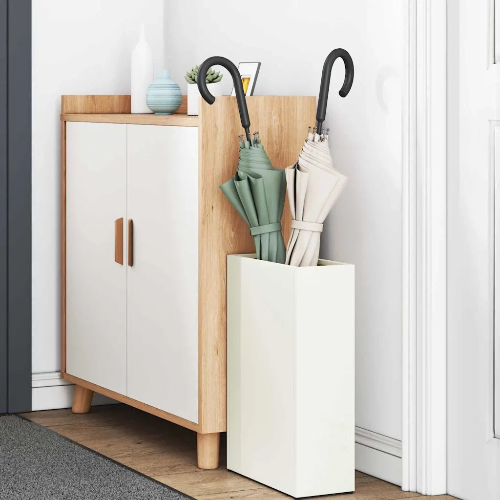Supporto per Ombrellone Bianco 28 x 12 x 41 cm Acciaio CFW6155971