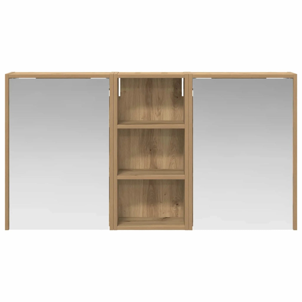 Set di Armadi da Bagno 3 pcs 116 x 16 x 62,5 cm