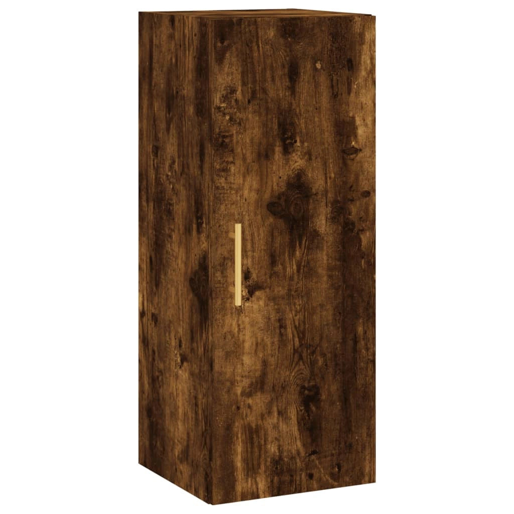 Buffet credenza cassettiera mobiletto mobile contenitore organizer cucina soggiorno salotto alto 34,5 x 34 x 180 cm legno ingegnerizzato marrone 02_0033333