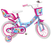Bicicletta per Bambina 14” 2 Freni My Little Pony Azzurra