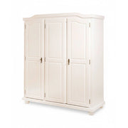 Calosso, Guardaroba 3 ante\ Appendiabiti, 150x180h cm Bianco