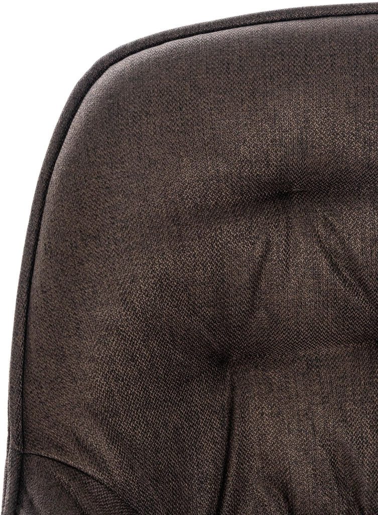 Sgabello da bar Gibson marrone,Tessuto