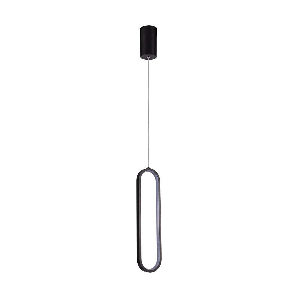 Lampada a sospensione LED 4000K nera V-TAC VT-7829