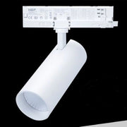 Trade Shop - Faretto A Led Per Pista Binario Trifase 30 W Cct Luce 300k-4000k-5000k Ip20 Gd23k-3c - Bianco