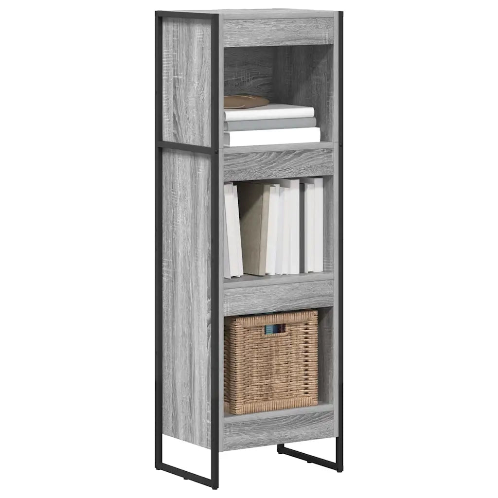 Armadio per Libri Grigio Sonoma 40 x 30 x 121 cm 886369