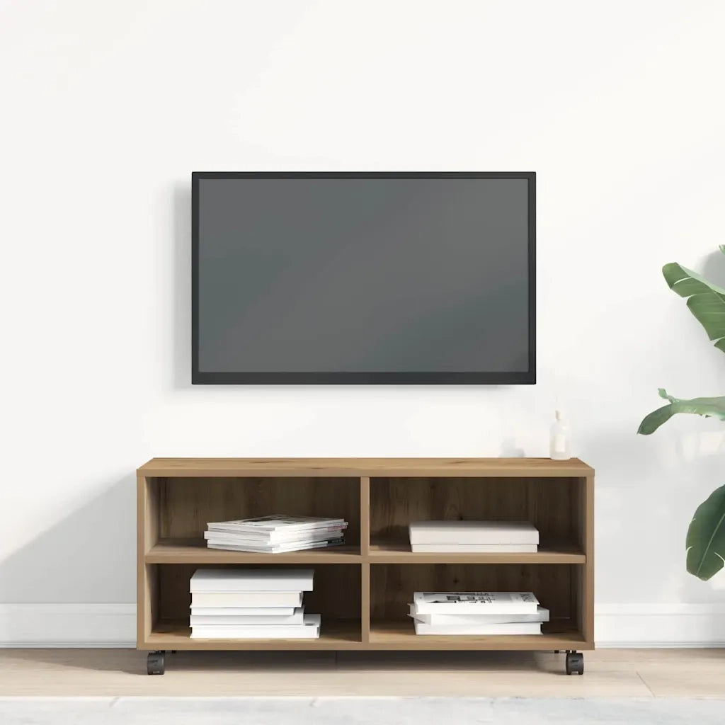 Mobile TV Marrone 90 x 35 x 40.5 cm Legno multistrato 861980