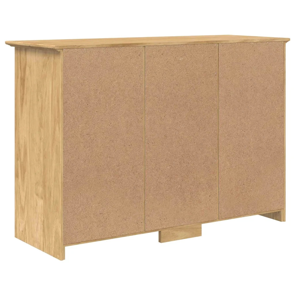 Credenza con cassetto BODO Marrone miele 115,5 x 44 x 80 cm