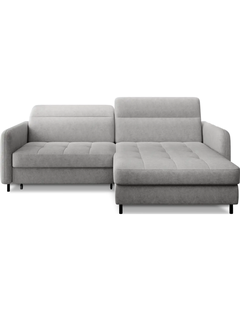 Divano ad angolo collezione GOUMSI colore Grigio chiaro