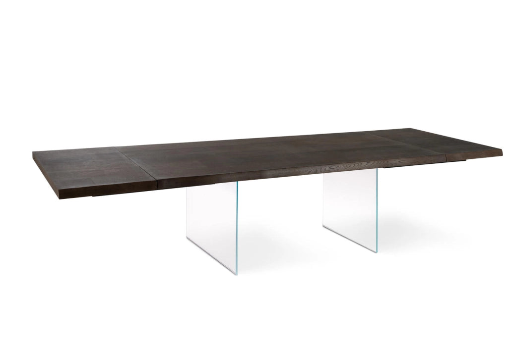 Tavolo Allungabile 200/300x100x76 cm in Rovere Termocotto Snooker Naturale