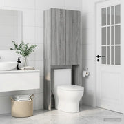 Mobile Bagno ZWOLLE Sonoma grigio 66 x 25,5 x 190 cm 896481