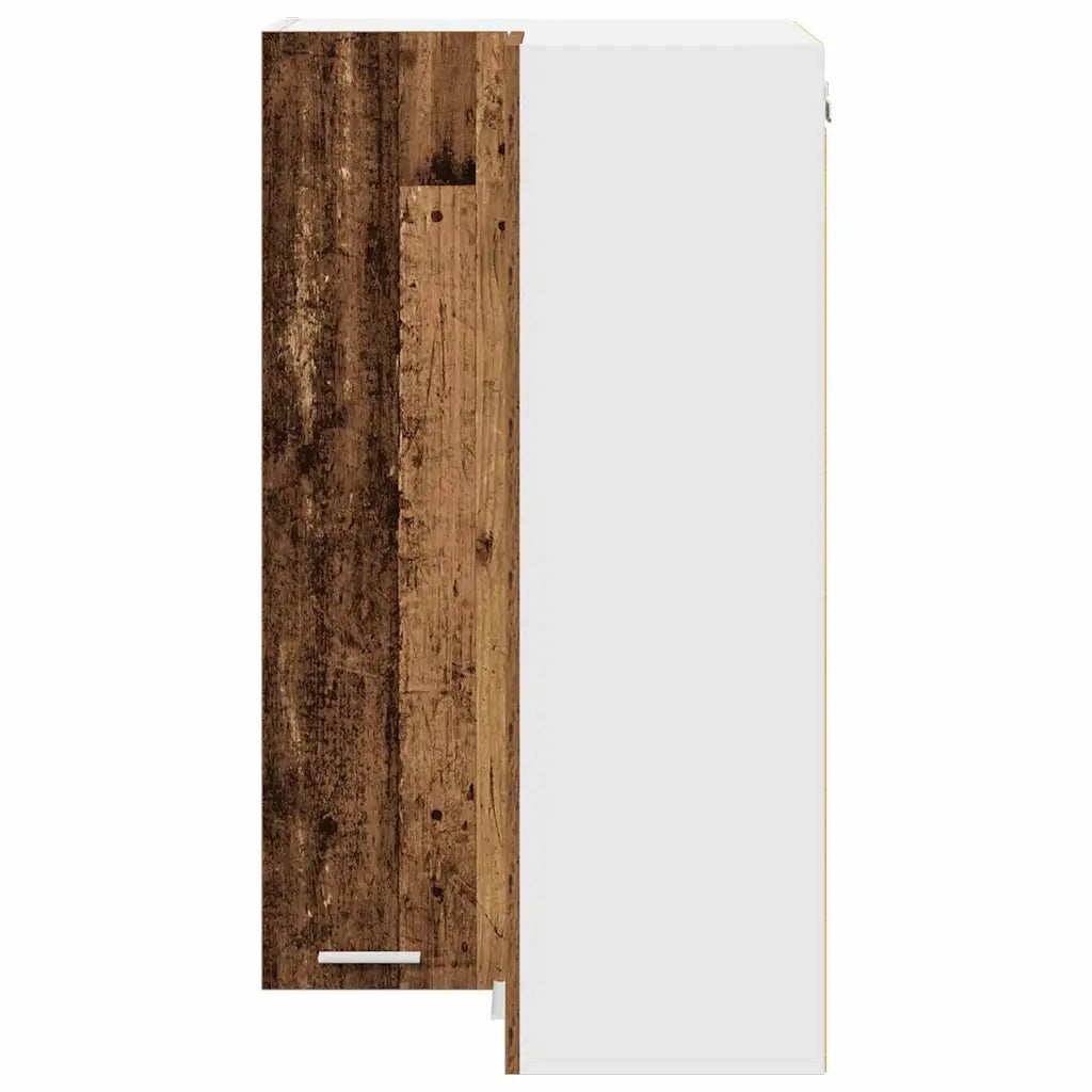 Armadio pensile Legno Antico e Bianco 57 x 57 x 100 cm 884376