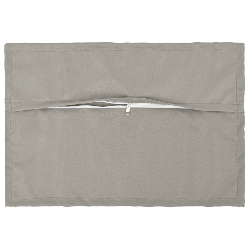 Federa 6 pcs HOUTEN Grigio 40 x 60 cm Poliestere 917593